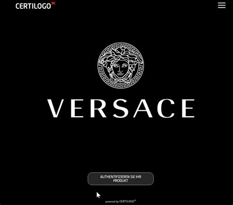 versace certilogo fake|certilogo website.